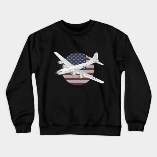 American B-29 Superfortress WW2 Heavy Bomber Crewneck Sweatshirt